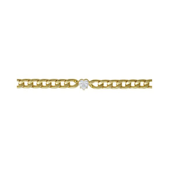 Cloverpost Gwen 14K Plated Cz Bracelet - Picture 2 of 3